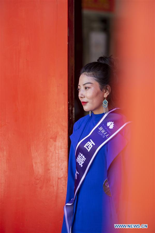 CHINA-TIBET-LHASA-BEAUTY PAGEANT (CN)