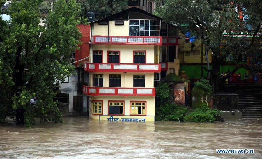 INDIA-HIMACHAL PRADESH-FLOODS