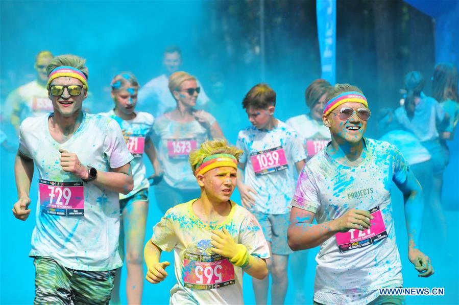 LATVIA-JURMALA-COLOR RUN