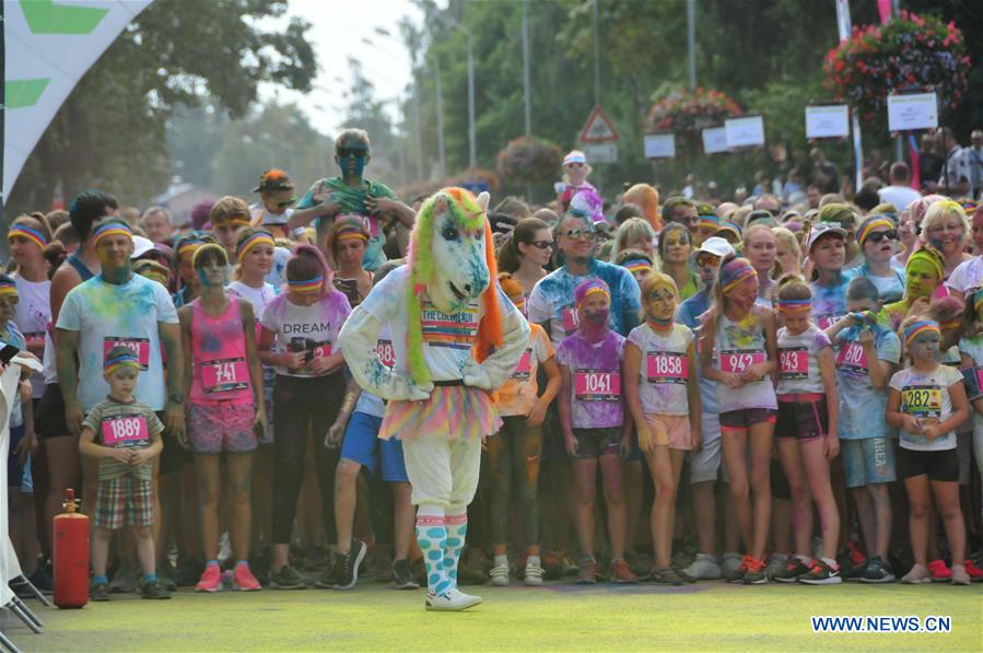 LATVIA-JURMALA-COLOR RUN