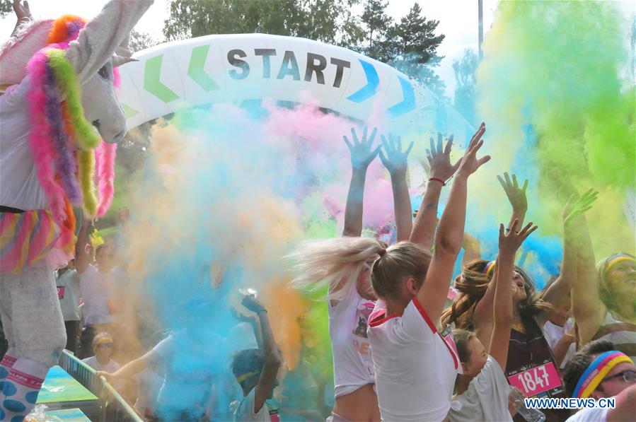 LATVIA-JURMALA-COLOR RUN