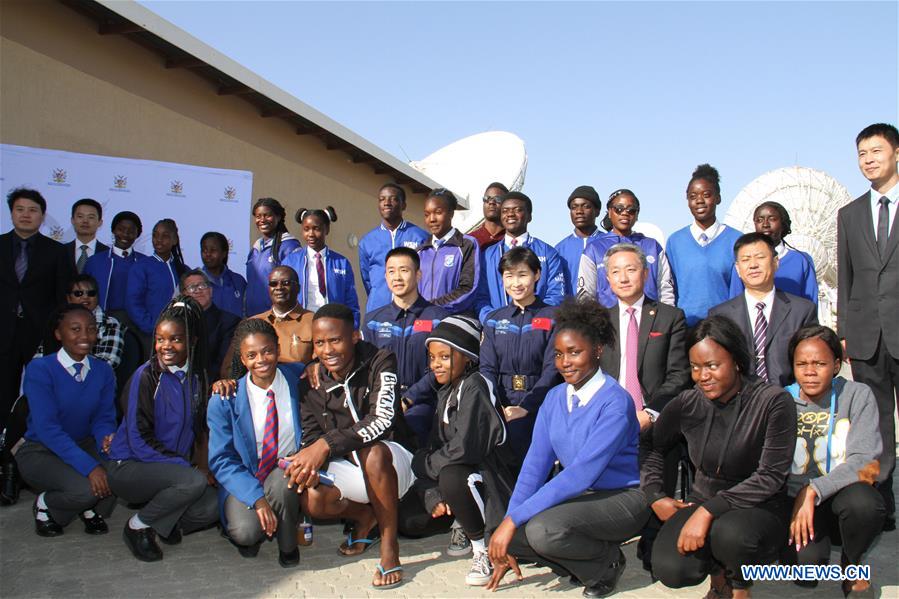 NAMIBIA-SWAKOPMUND-CHINESE ASTRONAUTS-VISIT