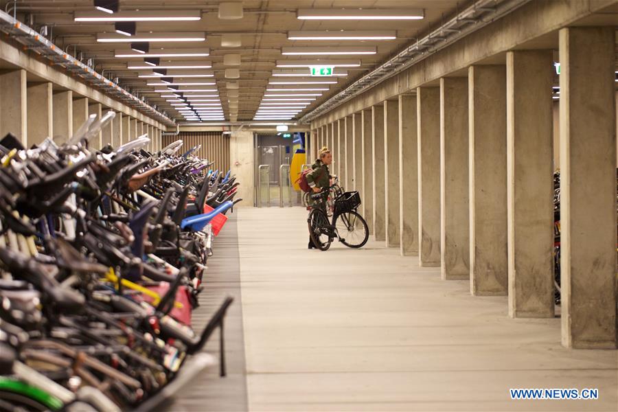 NETHERLANDS-UTRECHT-BICYCLE GARAGE