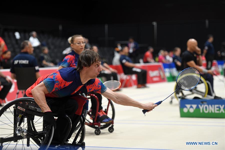 (SP)SWITZERLAND-BASEL-PARA-BADMINTON-WORLD CHAMPIONSHIPS
