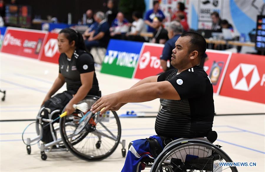 (SP)SWITZERLAND-BASEL-PARA-BADMINTON-WORLD CHAMPIONSHIPS
