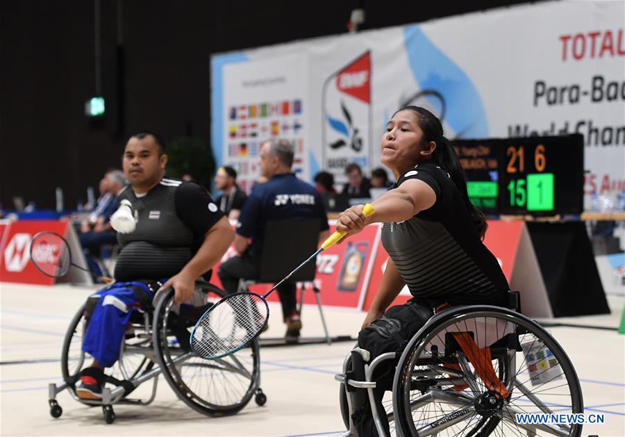 (SP)SWITZERLAND-BASEL-PARA-BADMINTON-WORLD CHAMPIONSHIPS