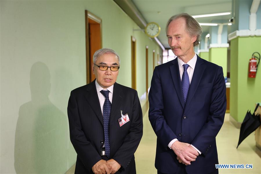 SWITZERLAND-GENEVA-SYRIAN ISSUE-CHINESE ENVOY-INTERVIEW