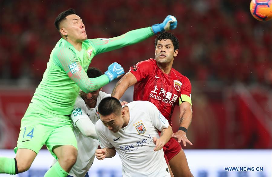 (SP)CHINA-SHANGHAI-SOCCER-CFA CUP-SHANGHAI SIPG FC VS SHANDONG LUNENG TAISHAN FC
