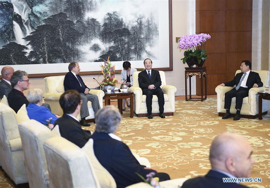 CHINA-BEIJING-HUANG KUNMING-FOREIGN EXPERTS-MEETING (CN)