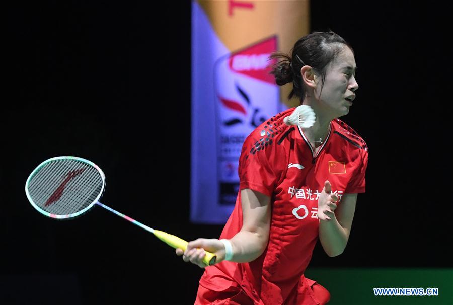 (SP)SWITZERLAND-BASEL-BADMINTON-WORLD CHAMPIONSHIPS