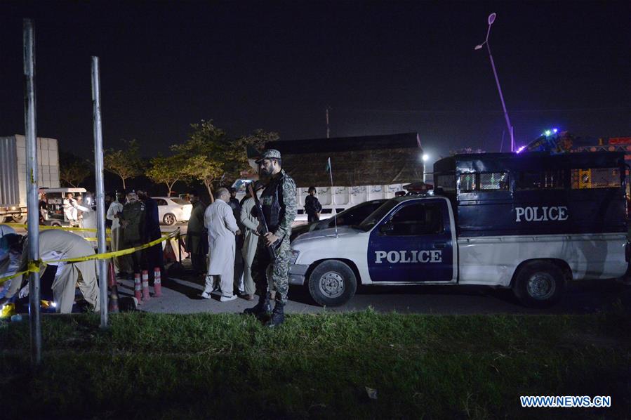 PAKISTAN-ISLAMABAD-POLICE CHECK POST-FIRING