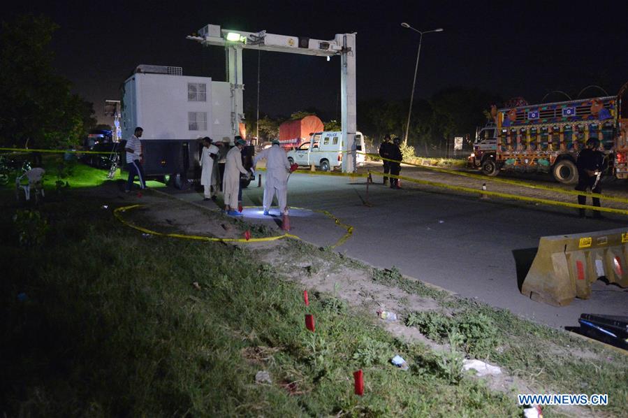 PAKISTAN-ISLAMABAD-POLICE CHECK POST-FIRING
