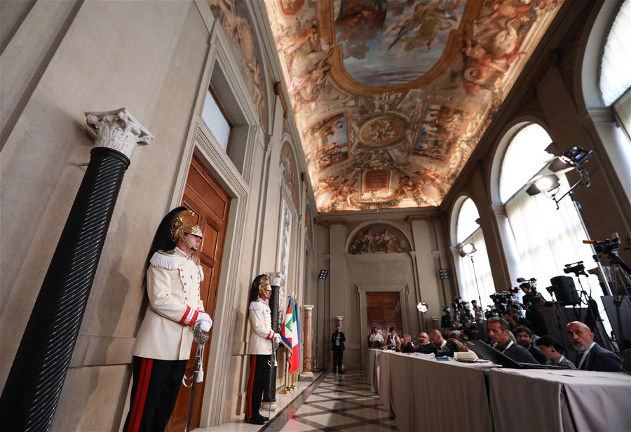 ITALY-ROME-PRESIDENT-POLITICAL PARTIES-TALKS