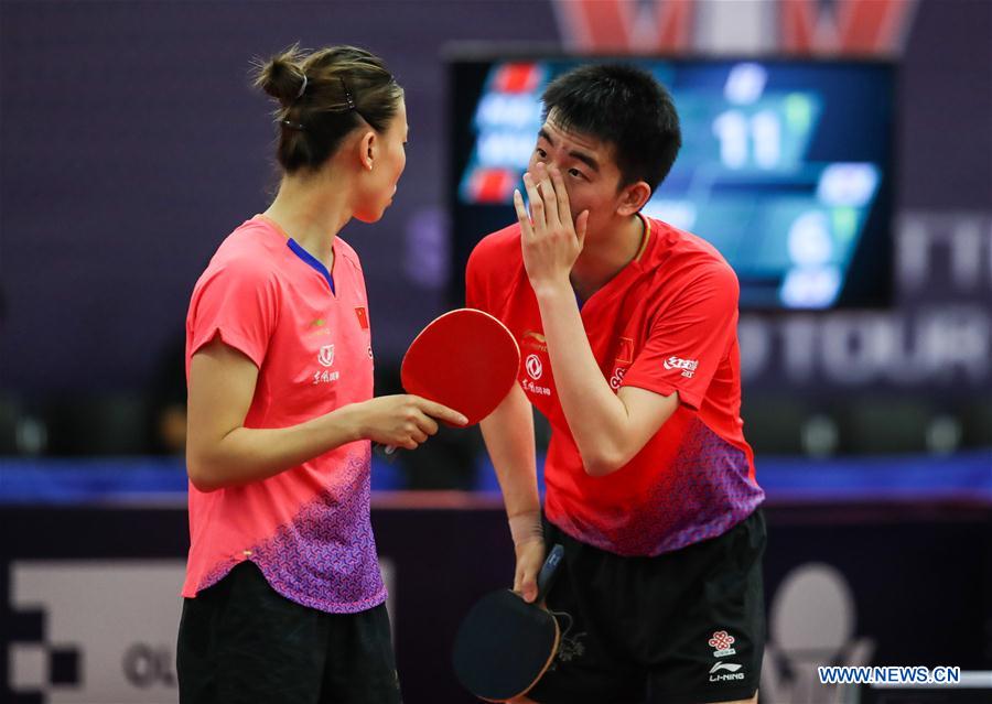 (SP)CZECH-OLOMOUC-TABLE TENNIS-2019 ITTF CZECH OPEN