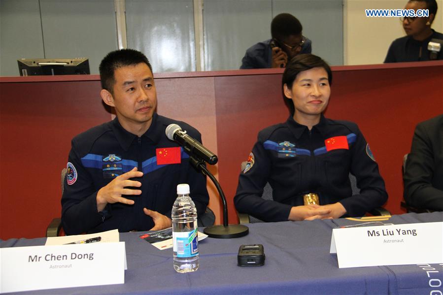 NAMIBIA-WINDHOEK-CHINESE ASTRONAUTS-UNIVERSITY-ACTIVITY