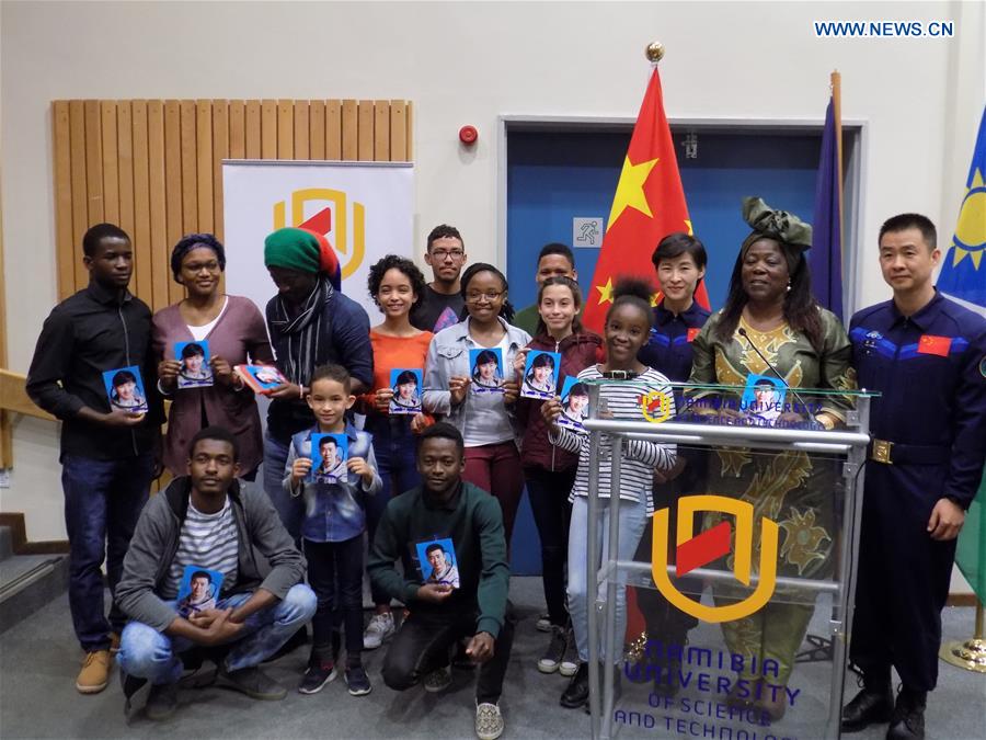 NAMIBIA-WINDHOEK-CHINESE ASTRONAUTS-UNIVERSITY-ACTIVITY