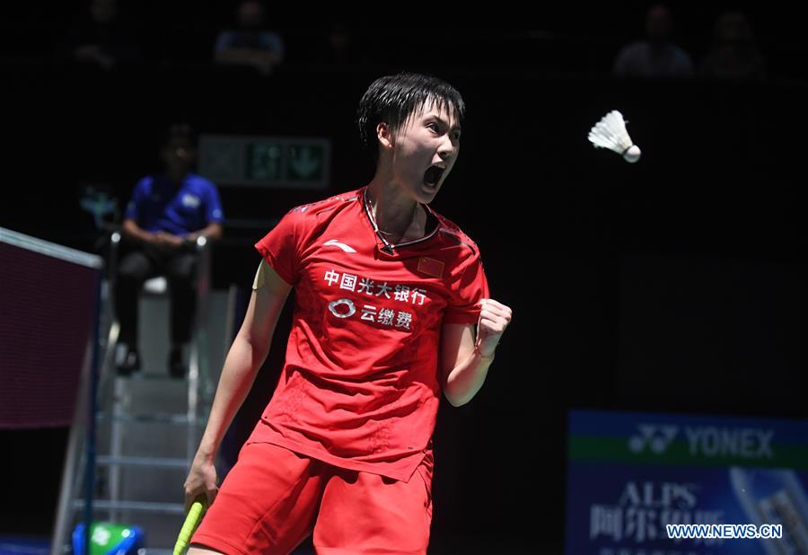 (SP)SWITZERLAND-BASEL-BADMINTON-WORLD CHAMPIONSHIPS