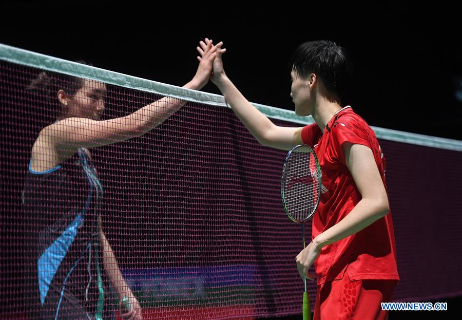 (SP)SWITZERLAND-BASEL-BADMINTON-WORLD CHAMPIONSHIPS