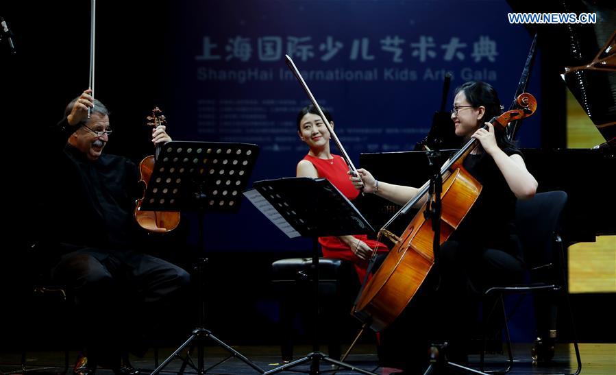 CHINA-SHANGHAI-INTERNATIONAL KIDS ARTS GALA (CN)