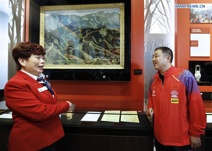 (SP)US-YORBA LINDA-TABLE TENNIS-48TH ANNIVERSARY OF PING-PONG DIPLOMACY