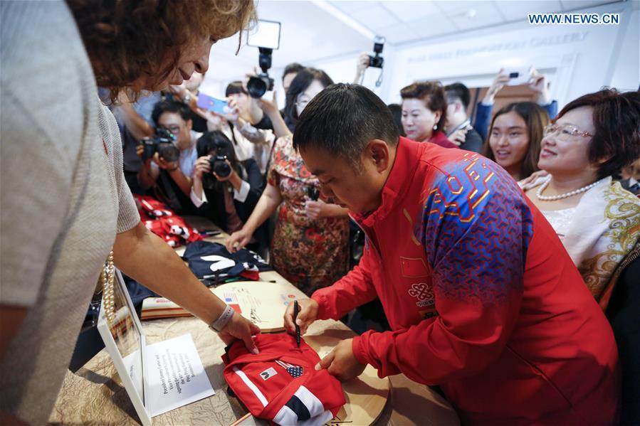 (SP)US-YORBA LINDA-TABLE TENNIS-48TH ANNIVERSARY OF PING-PONG DIPLOMACY