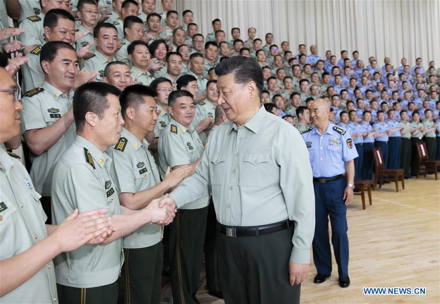 CHINA-GANSU-XI JINPING-AIR FORCE-INSPECTION (CN)