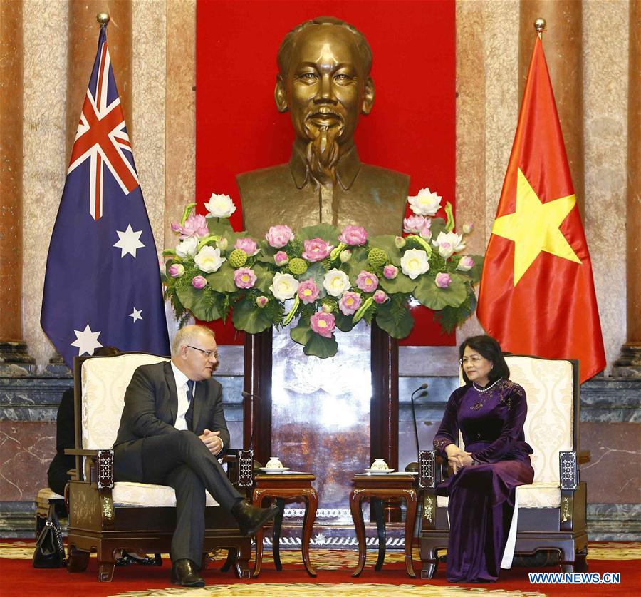VIETNAM-HANOI-AUSTRALIA-PRIME MINISTER-VISITING