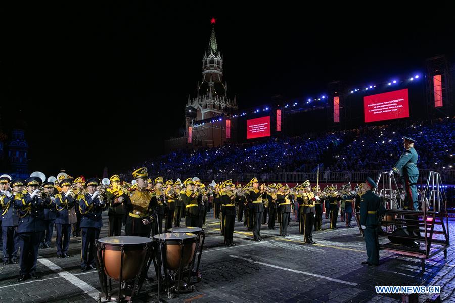 RUSSIA-MOSCOW-MILITARY MUSIC FESTIVAL-OPENING