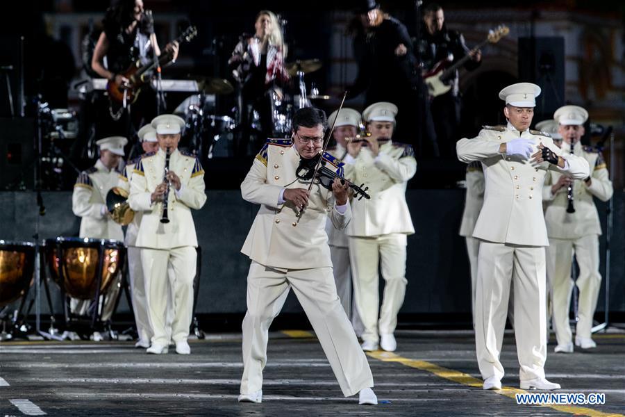 RUSSIA-MOSCOW-MILITARY MUSIC FESTIVAL-OPENING