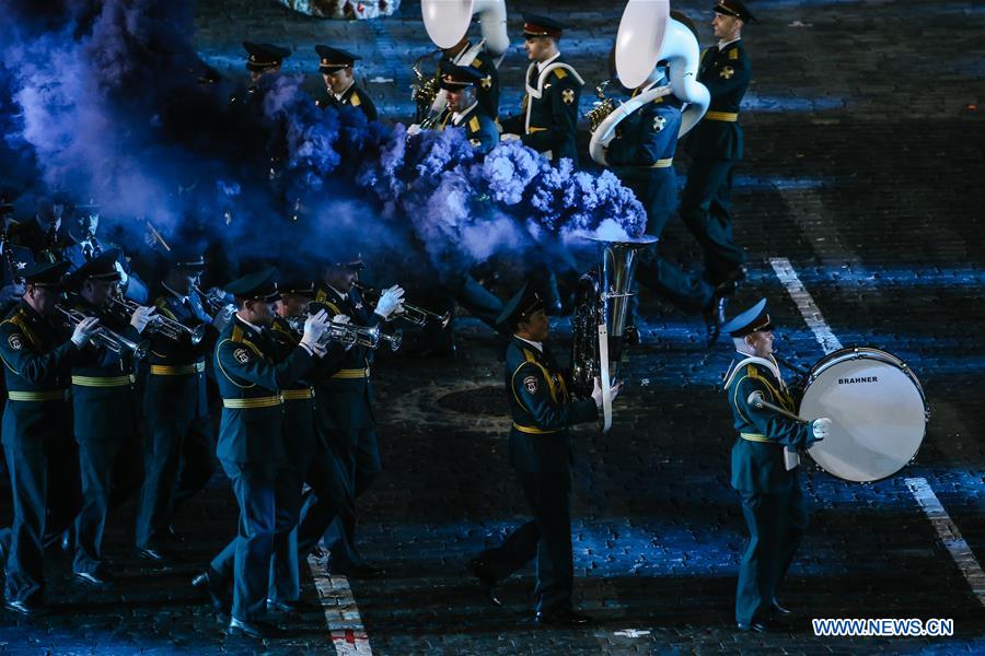 RUSSIA-MOSCOW-MILITARY MUSIC FESTIVAL-OPENING