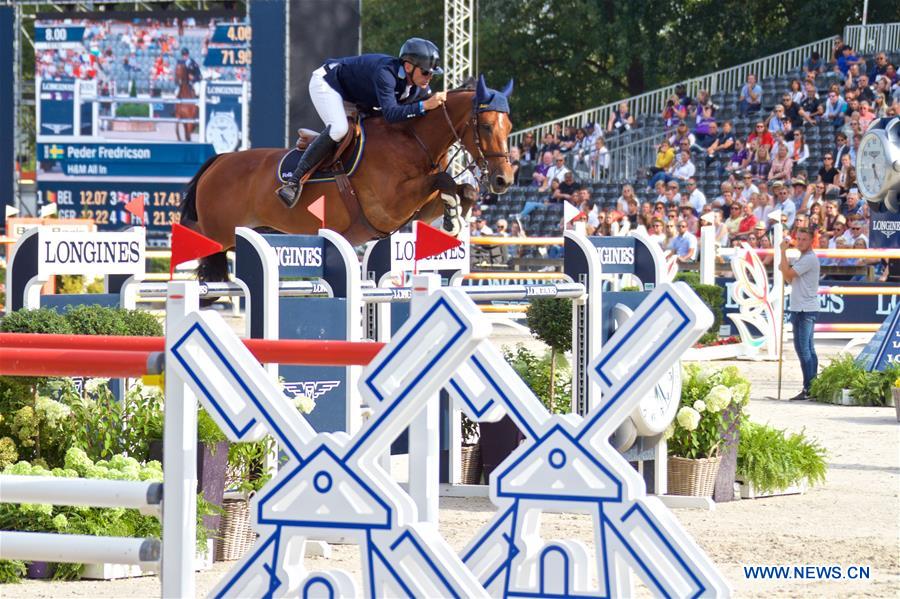 (SP)NETHERLANDS-ROTTERDAM-EQUESTRIAN-EUROPEAN CHAMPIONSHIPS
