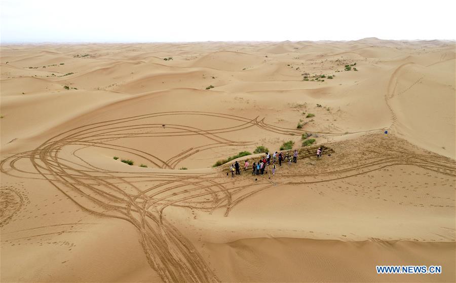 CHINA-NINGXIA-ZHONGWEI-DESERT CONTROL-ACTIVITY(CN)
