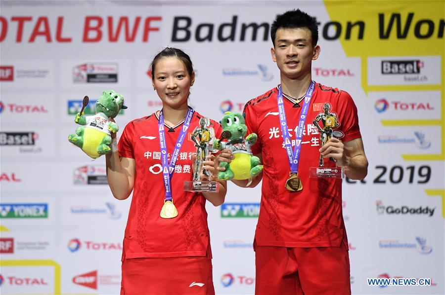 (SP)SWITZERLAND-BASEL-BADMINTON-WORLD CHAMPIONSHIPS