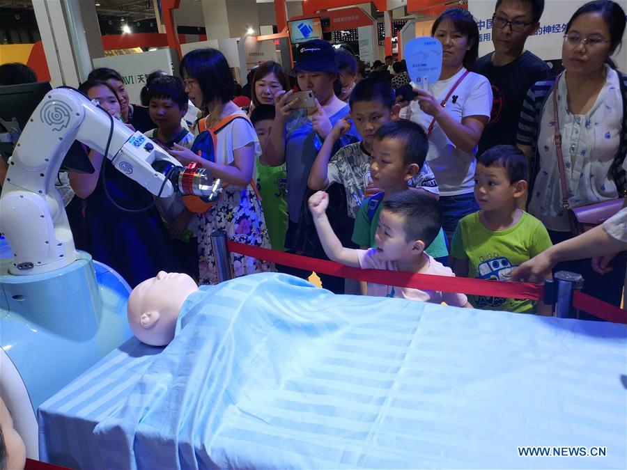 (BeijingCandid)CHINA-BEIJING-WORLD ROBOT EXHIBITION (CN)