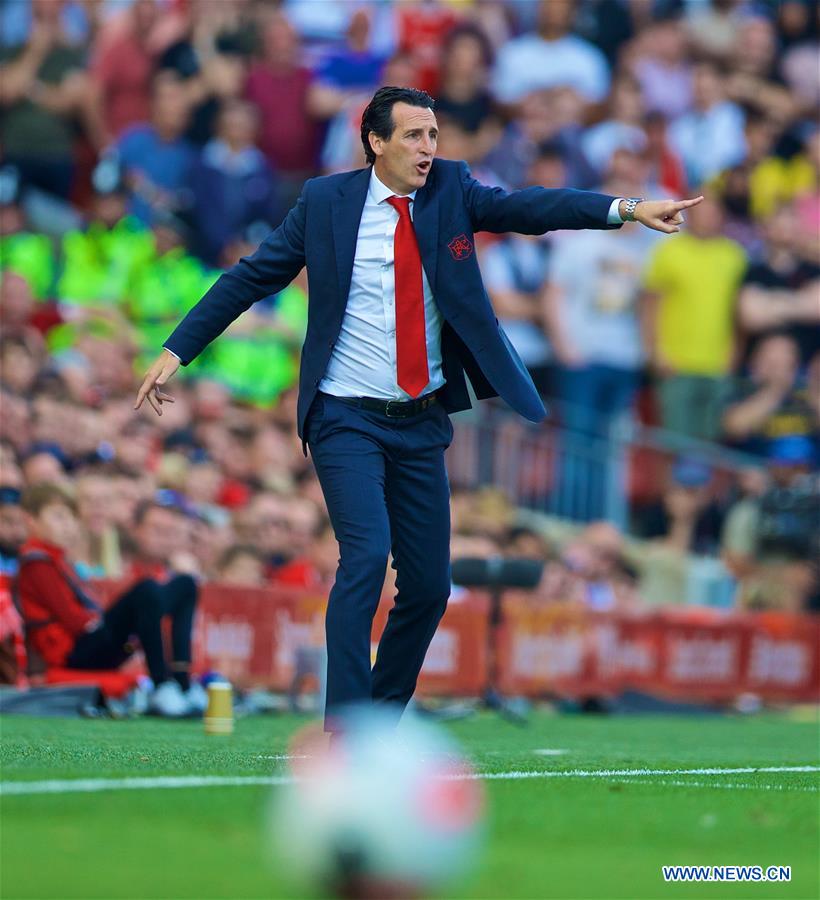 (SP)BRITAIN-LIVERPOOL-FOOTBALL-ENGLISH PREMIER LEAGUE-LIVERPOOL VS ARSENAL