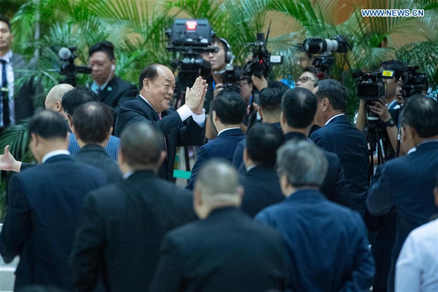 CHINA-MACAO-5TH-TERM CE-HO IAT SENG ELECTED (CN)