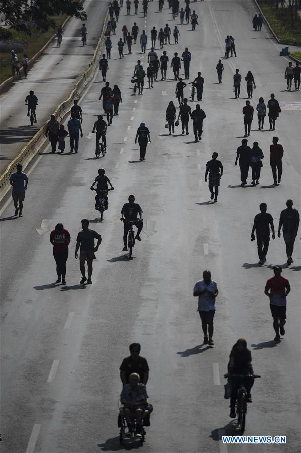 INDONESIA-JAKARTA-CAR FREE DAY