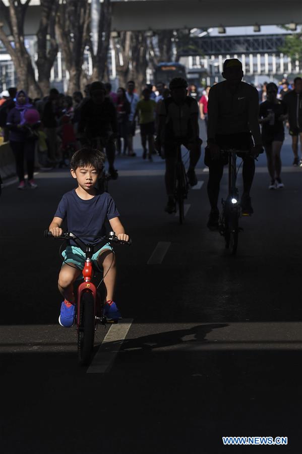 INDONESIA-JAKARTA-CAR FREE DAY