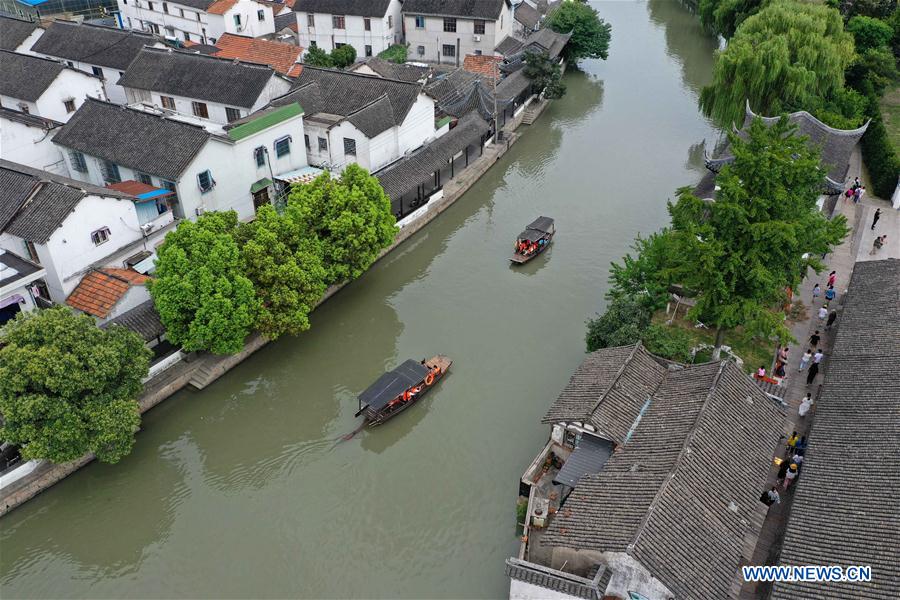 CHINA-JIANGSU-KUNSHAN-QIANDENG ANCIENT TOWN-SCENERY (CN)