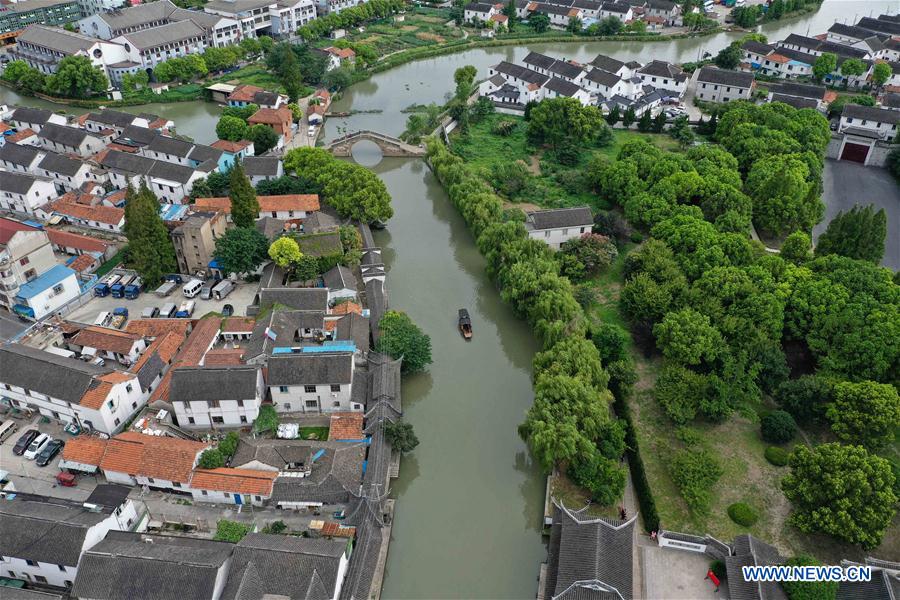 CHINA-JIANGSU-KUNSHAN-QIANDENG ANCIENT TOWN-SCENERY (CN)