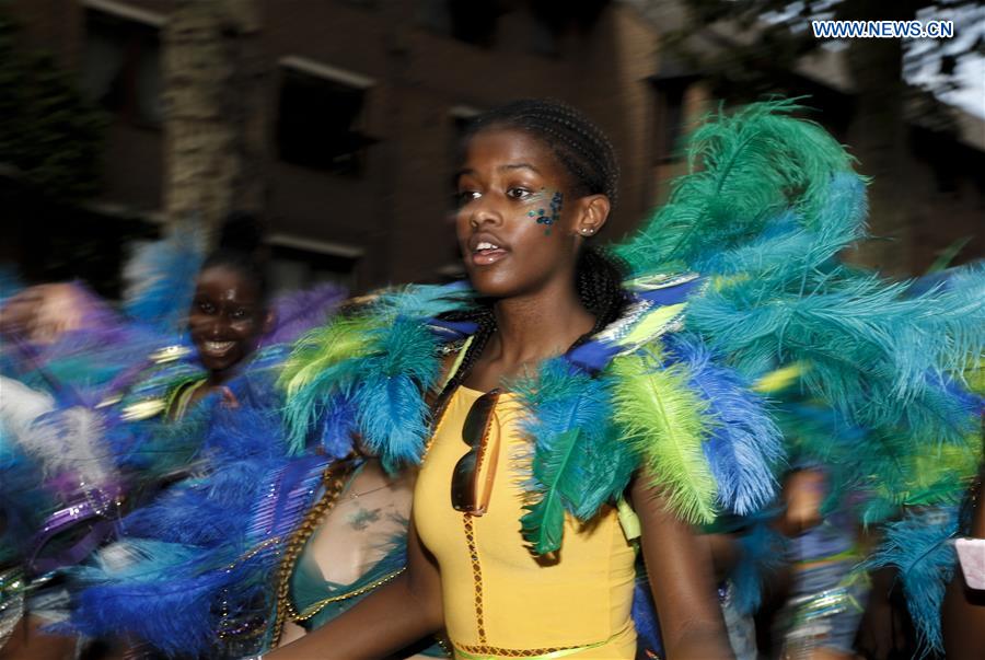 BRITAIN-LONDON-NOTTING HILL CARNIVAL-FAMILY DAY