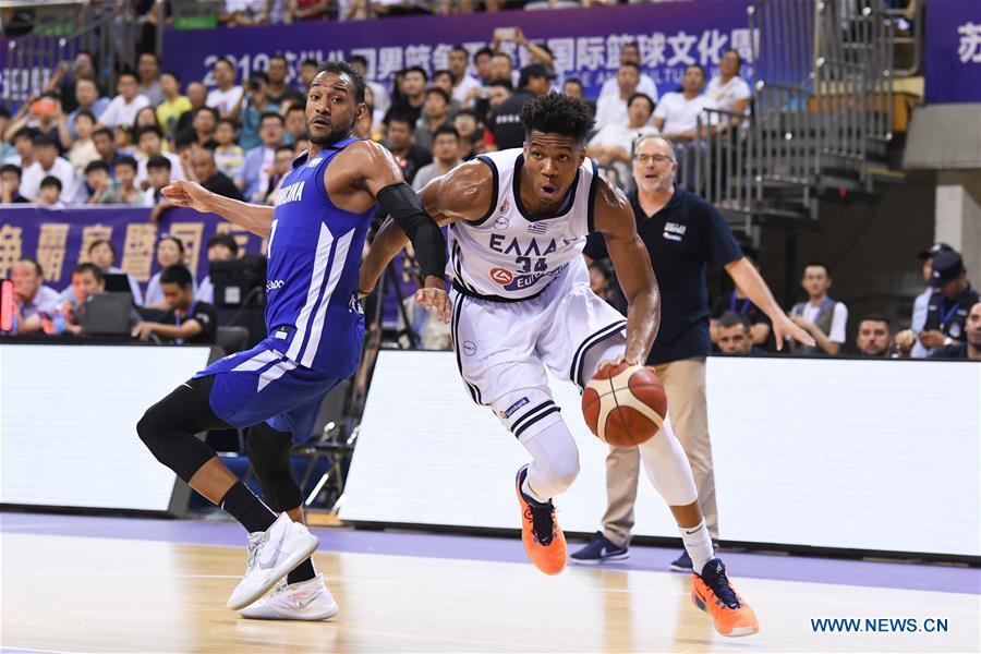 (SP)CHINA-SUZHOU-BASKETBALL-SUZHOU INTERNATIONAL CHALLENGE (CN)