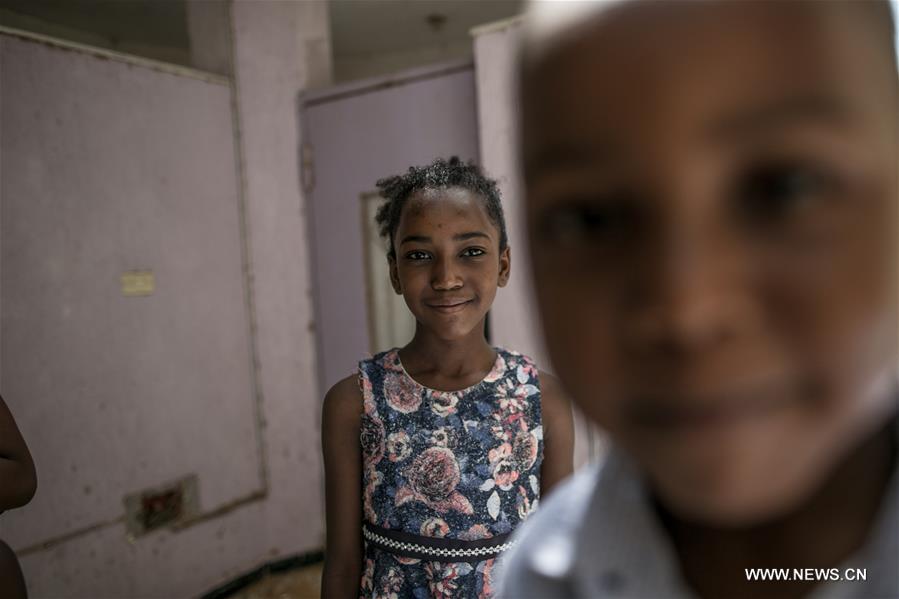 LIBYA-TRIPOLI-DISPLACED CHILDREN