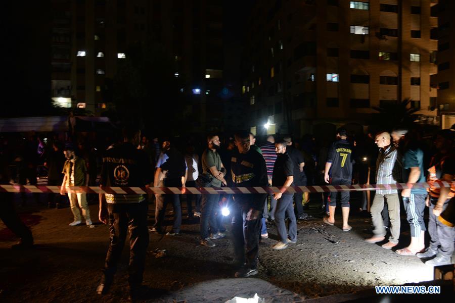 MIDEAST-GAZA-EXPLOSION