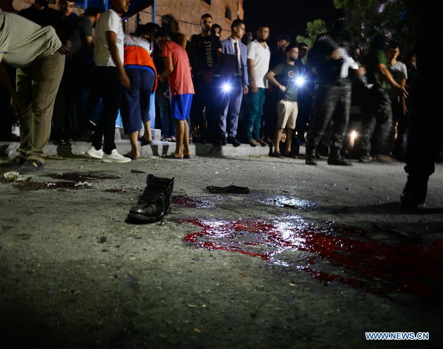 MIDEAST-GAZA-EXPLOSION