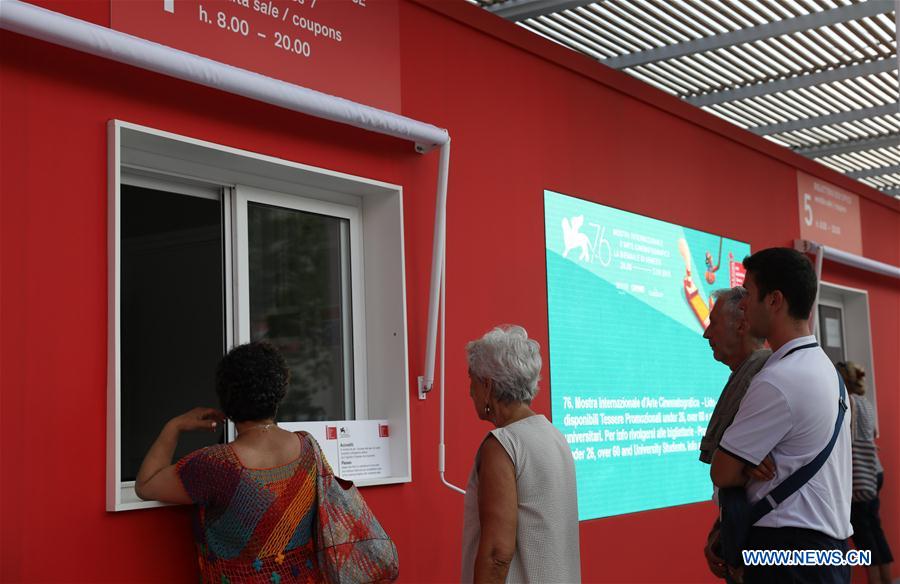 ITALY-VENICE-INTERNATIONAL FILM FESTIVAL-PREPARATION