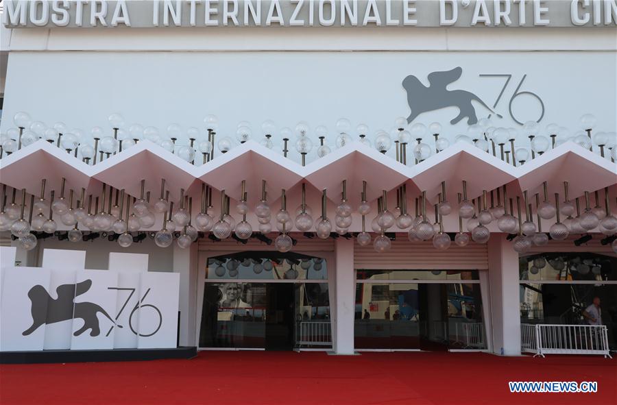 ITALY-VENICE-INTERNATIONAL FILM FESTIVAL-PREPARATION