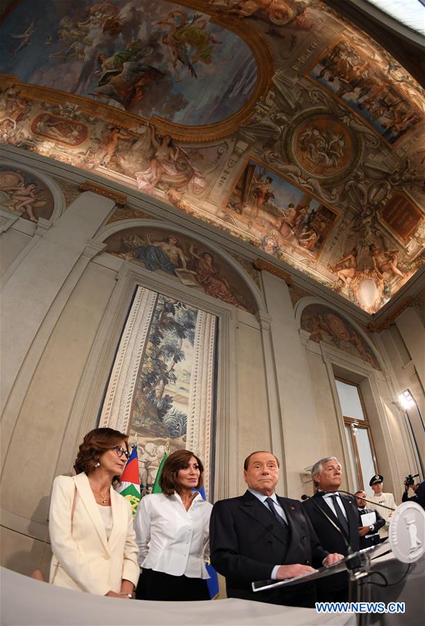 ITALY-ROME-PRESIDENT-POLITICAL PARTIES-TALKS