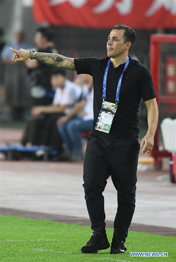 (SP)CHINA-GUANGZHOU-SOCCER-AFC CHAMPIONS LEAGUE-GUANGZHOU EVERGRANDE VS KASHIMA ANTLERS (CN)