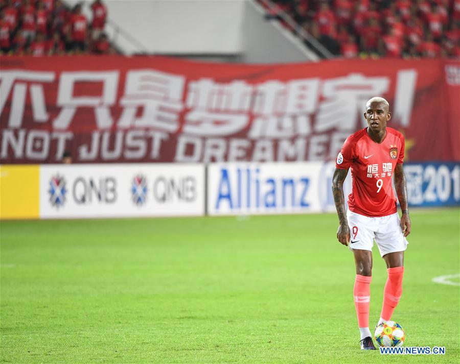 (SP)CHINA-GUANGZHOU-SOCCER-AFC CHAMPIONS LEAGUE-GUANGZHOU EVERGRANDE VS KASHIMA ANTLERS (CN)
